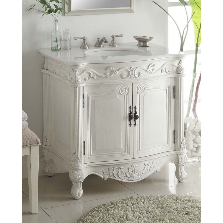 Astoria Grand Ruvalcaba 32" Single Bathroom Vanity Set & Reviews Wayfair